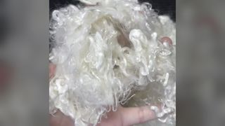 কুল ক্লাউড ভেলভেট ফাইবার 1.5D×64mm, বিছানার জন্য তাত্ক্ষণিক কুলিং ফ্লফি ভেলভেট স্ট্যাপল ফাইবার