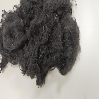 সস্তা পুনরুদ্ধার কালো 3D * 76mm পলিপ্রোপিলিন স্ট্যাপল ফাই গাড়ির অভ্যন্তরের জন্য
