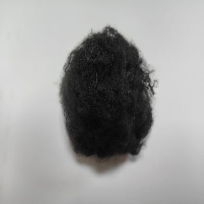 ভালো দাম আর্দ্রতা-বিচ্ছিন্ন পুনর্ব্যবহৃত পলিয়েস্টার স্ট্যাপল ফাইবার 1.4D 38 মিমি কালো অনলাইন