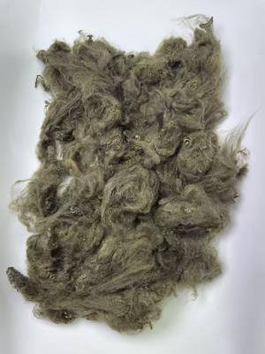 ভালো দাম 1.5D Brown Recycled Polyester Staple Fiber with 0.2% Oil Content and 255-265℃ Melting Point অনলাইন