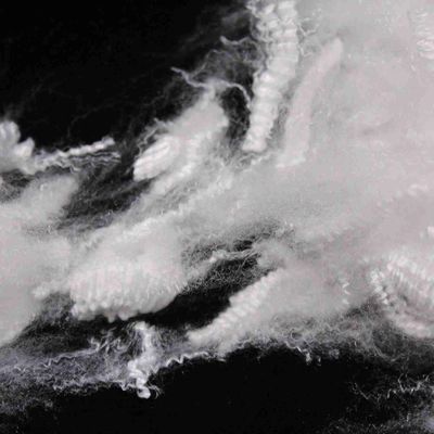ভালো দাম পরিবেশ বান্ধব হোল পলিস্টার ফাইবার 1.33 ডি সিলিকোনাইজড হালকা হোয়াইট অনলাইন