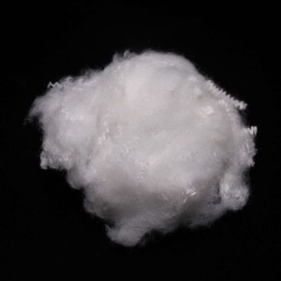 ভালো দাম কাস্টমাইজড রঙ ফ্লেম প্রতিরোধী ফাইবার 64mm পলিস্টার স্টেপল ফাইবার ফিলিং জন্য অনলাইন