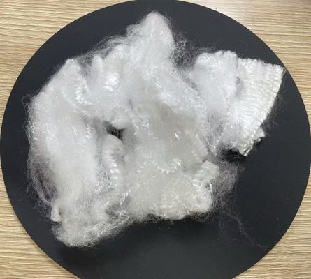 ভালো দাম পলিপ্রোপিলিন স্ট্যাপল ফাইবার 6D × 100mm UV প্রতিরোধী সাদা অনলাইন