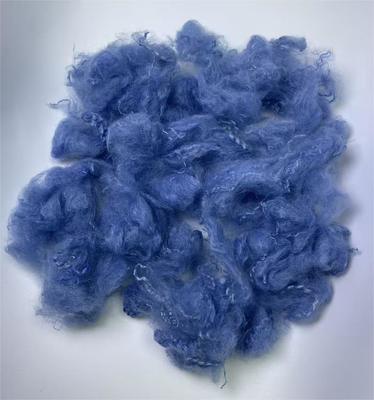 ভালো দাম 2.5D 51mm Blue Recycled Polyester Staple Fiber Lightweight and UV Protected অনলাইন